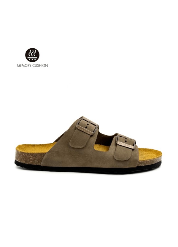 PLAKTON Nobuck Kaki-180010