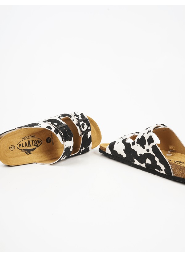 PLAKTON Animal Print Black -180010