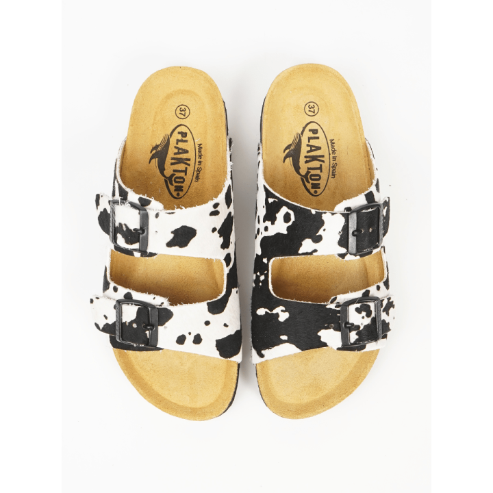 PLAKTON Animal Print Black -180010