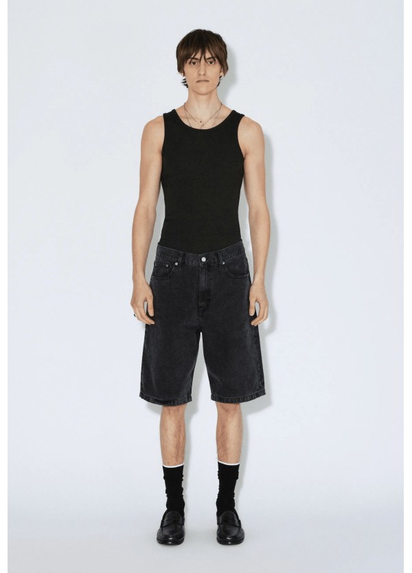Dr Denim M Omar Shorts Worn Black