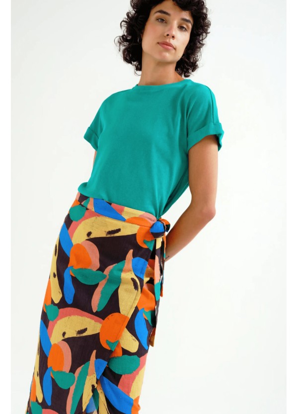 Compania Fantastica Printed Skirt- 62c/41101