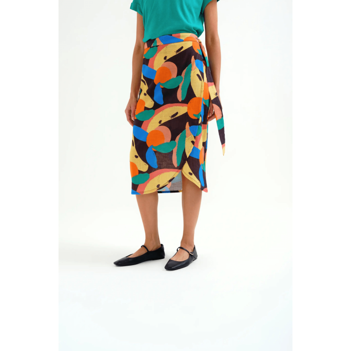 Compania Fantastica Printed Skirt- 62c/41101
