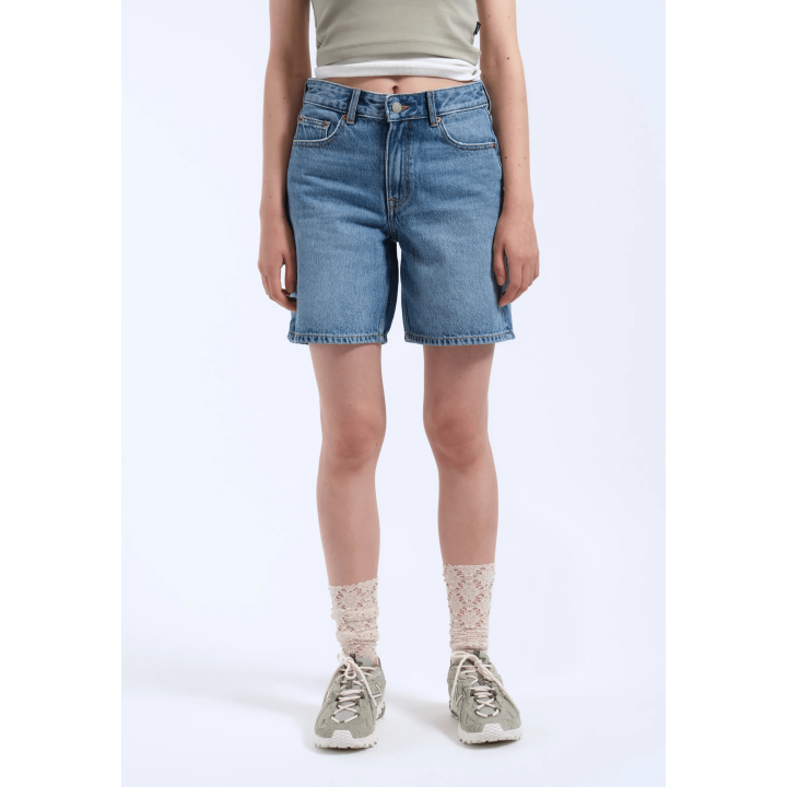 Dr Denim Arch Shorts Bay Sky Used-  2510104 L46 280