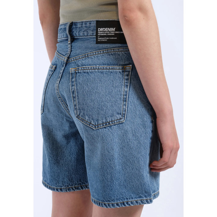 Dr Denim Arch Shorts Bay Sky Used-  2510104 L46 280