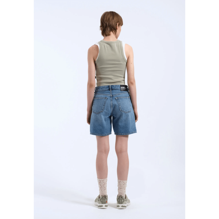Dr Denim Arch Shorts Bay Sky Used-  2510104 L46 280