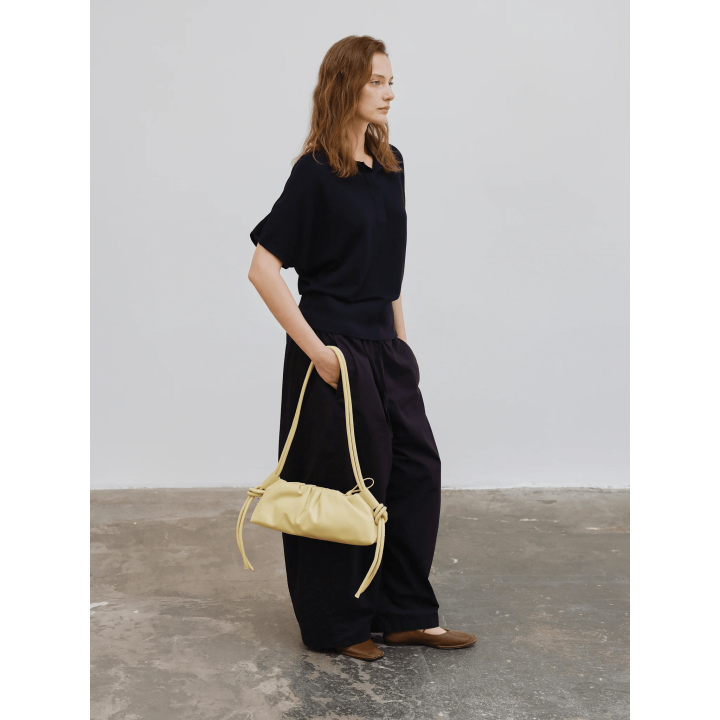 Olend Dumpling Bag Butter yellow - dum-but