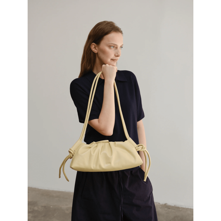 Olend Dumpling Bag Butter yellow - dum-but