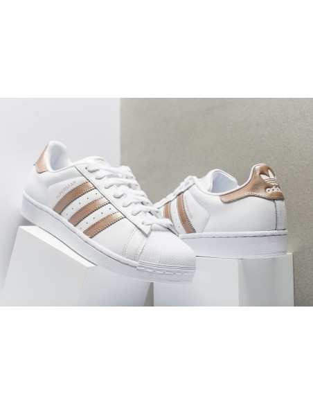 Adidas Originals Superstar White/Gold BA8169