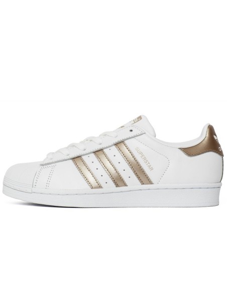 Adidas Originals Superstar White/Gold BA8169