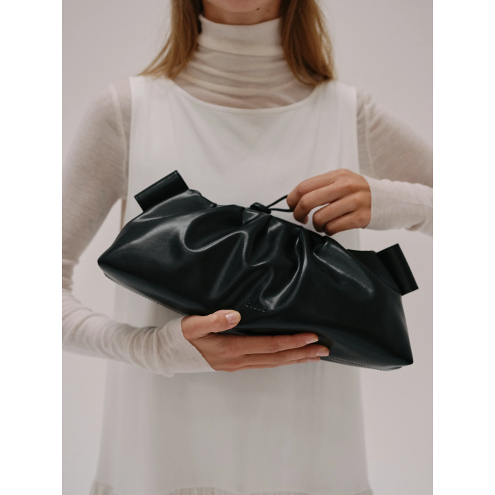 Olend Dumpling Bag Black - dum-bla
