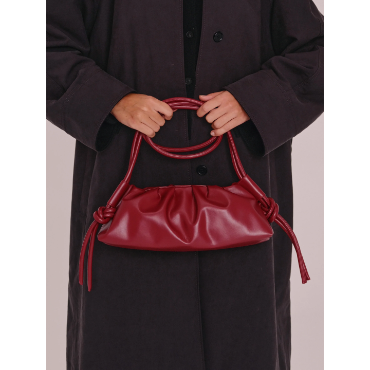 Olend Dumpling Bag Cherry red - dum-che