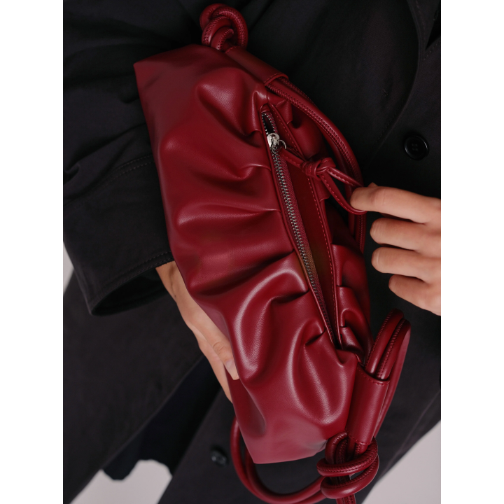 Olend Dumpling Bag Cherry red - dum-che