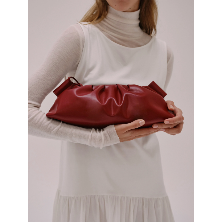 Olend Dumpling Bag Cherry red - dum-che