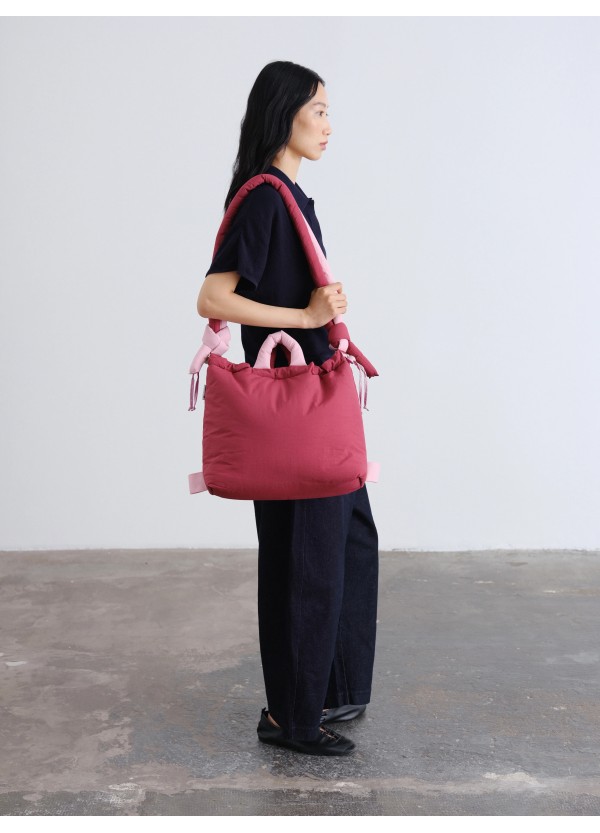 Olend Ona Soft Bag Cherry red + Pale pink - ona-ccp