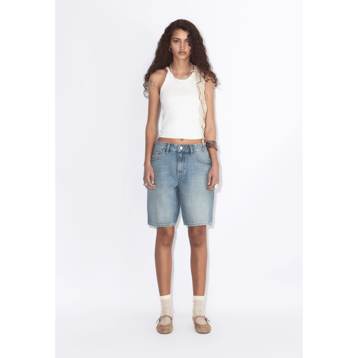 Dr Denim W Asra Shorts - Drift Sky Used - 2610102