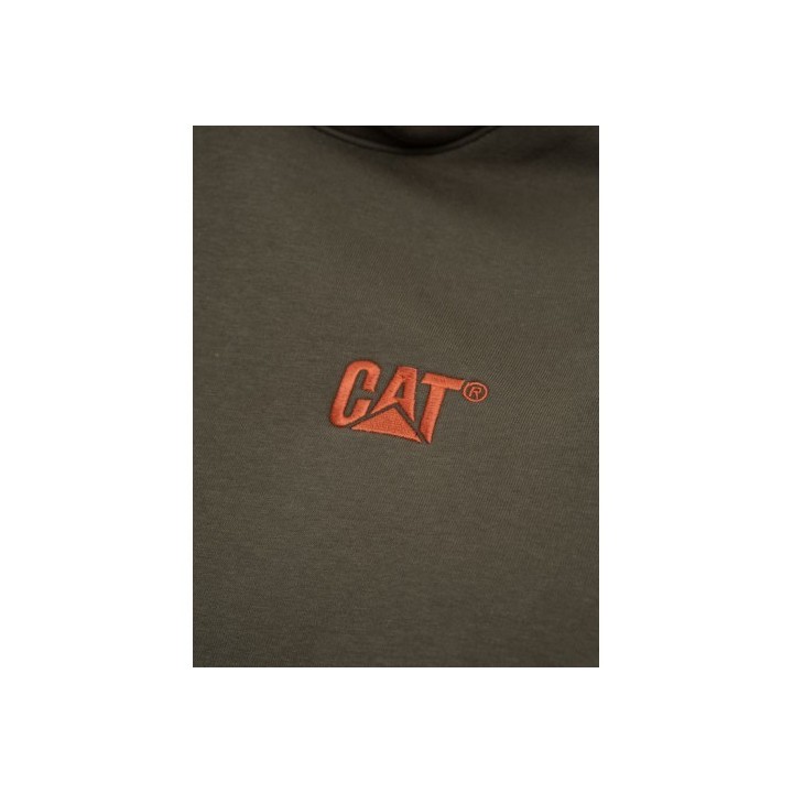 CATERPILLAR LOGO HOODIE GREEN -6050193