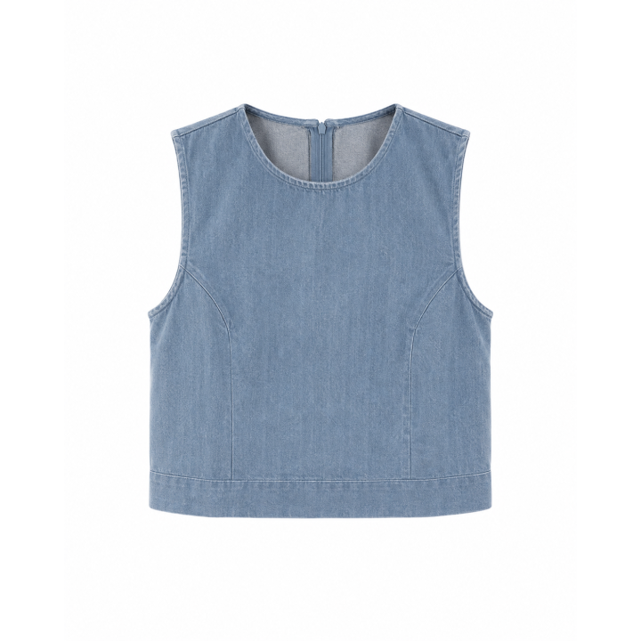 Desires DSEileen Denim Top - DE9353