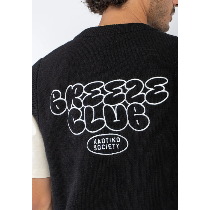 KAOTIKO BREEZE CLUB BLACK VEST - AT003-01-1910