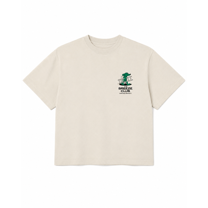 KAOTIKO T-SHIRT REGULAR CLIMBING RAT ORGANIC TOBACCO - AT076-01-G002