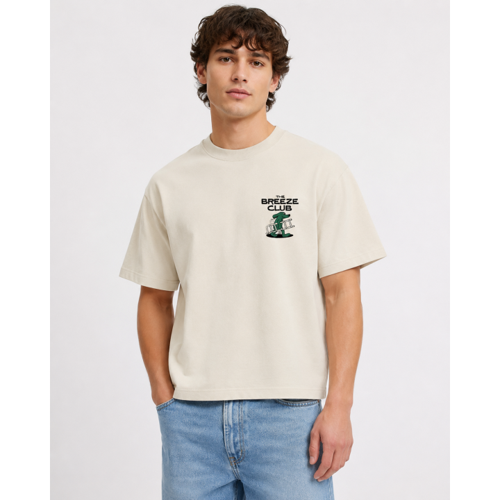 KAOTIKO T-SHIRT REGULAR CLIMBING RAT ORGANIC TOBACCO - AT076-01-G002
