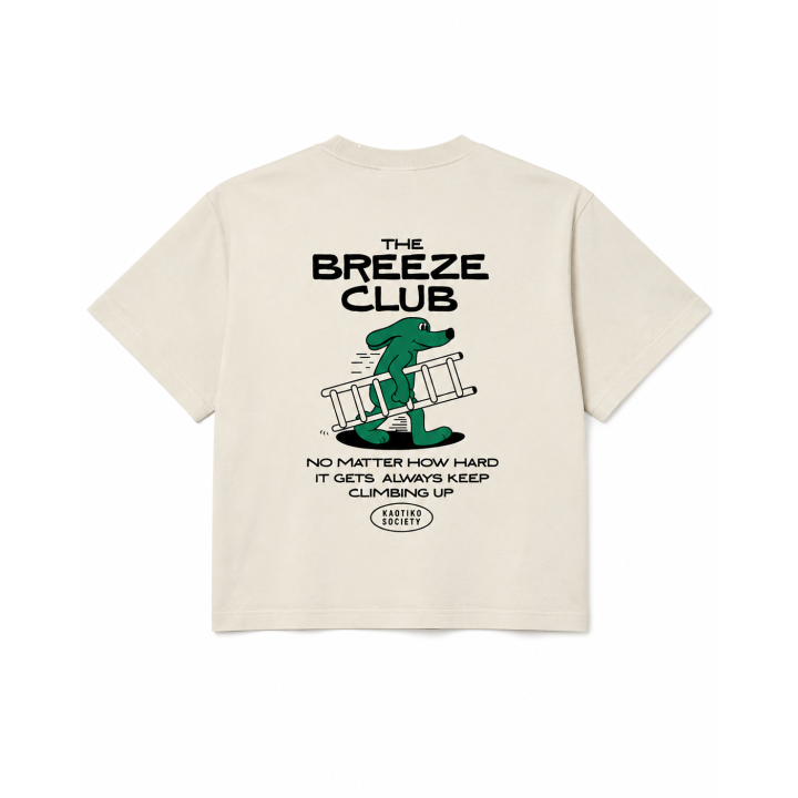 KAOTIKO T-SHIRT REGULAR CLIMBING RAT ORGANIC TOBACCO - AT076-01-G002
