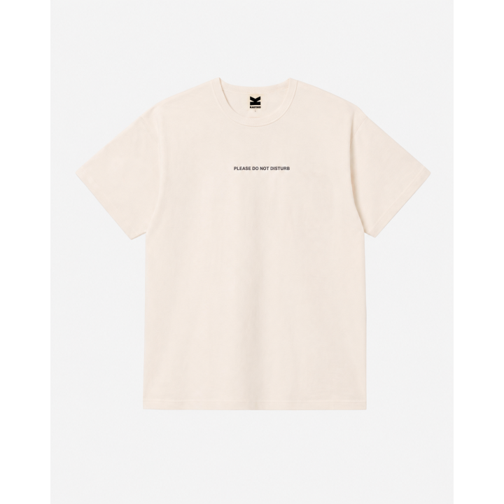 KAOTIKO T-SHIRT REGULAR NO DISTURB ORGANIC COTTON TOBACCO - AT034-01-G002