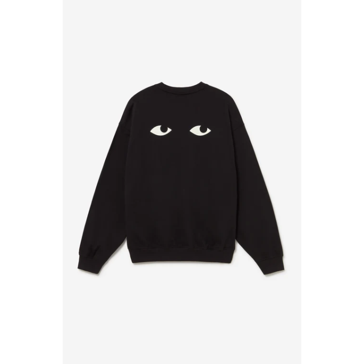 KAOTIKO CREW OVERSIZE EYES BREEZY BLACK - AT074-01-G002