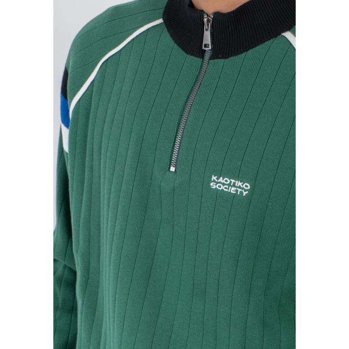 KAOTIKO GREEN BREEZE ZIP CREW - AT006-01-1910