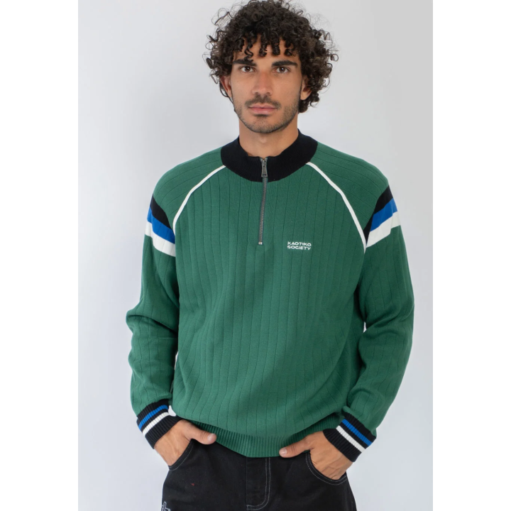 KAOTIKO GREEN BREEZE ZIP CREW - AT006-01-1910