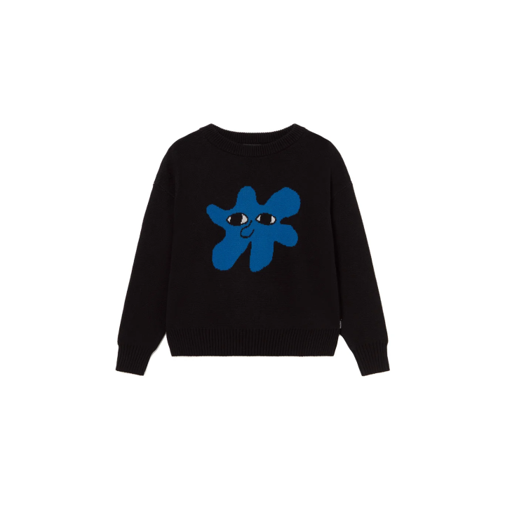 KAOTIKO BREEZE CLUB BLACK SWEATER - AT001-01-1910