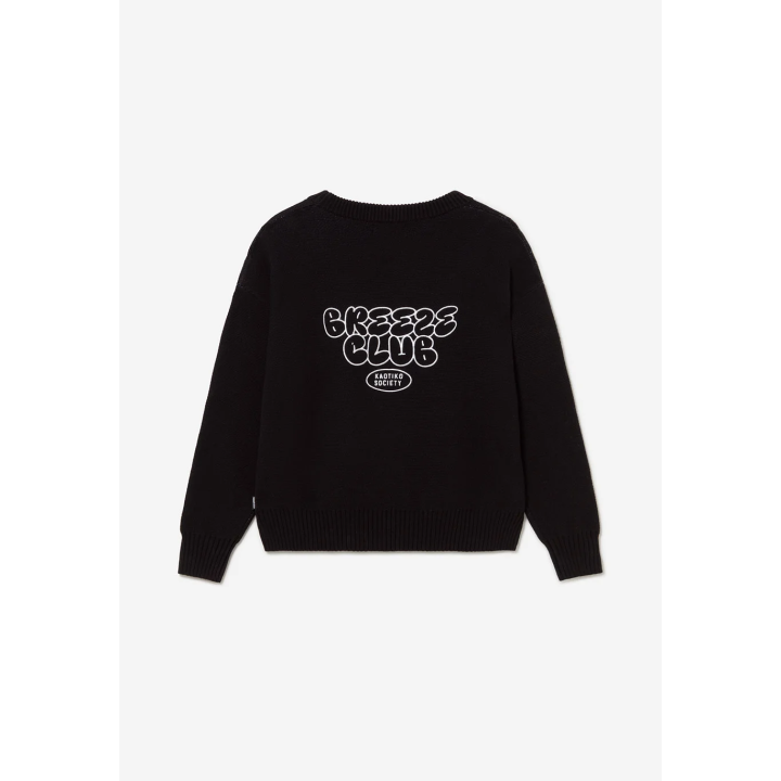 KAOTIKO BREEZE CLUB BLACK SWEATER - AT001-01-1910