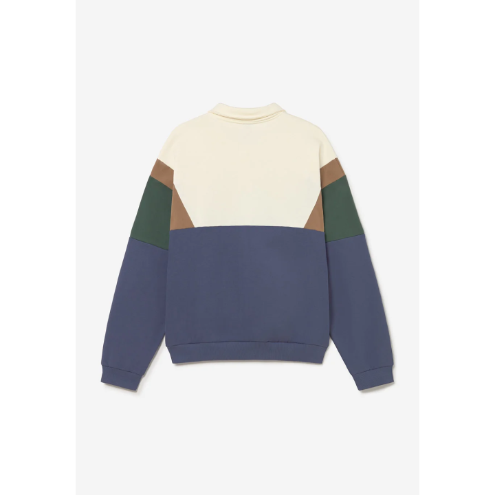 KAOTIKO CREW POLO HARRY IVORY/BROWN/GREEN/BLUE - AT038-01-G002