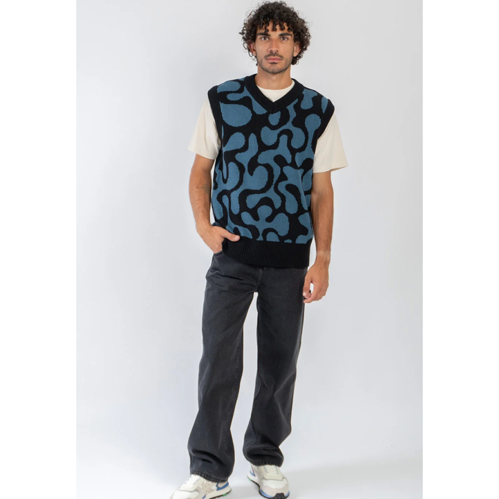 KAOTIKO BAD ROMANCE JACQUARD VEST - AT010-01-1910