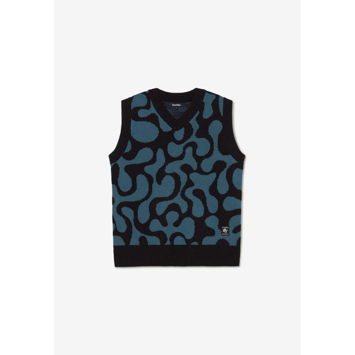 KAOTIKO BAD ROMANCE JACQUARD VEST - AT010-01-1910
