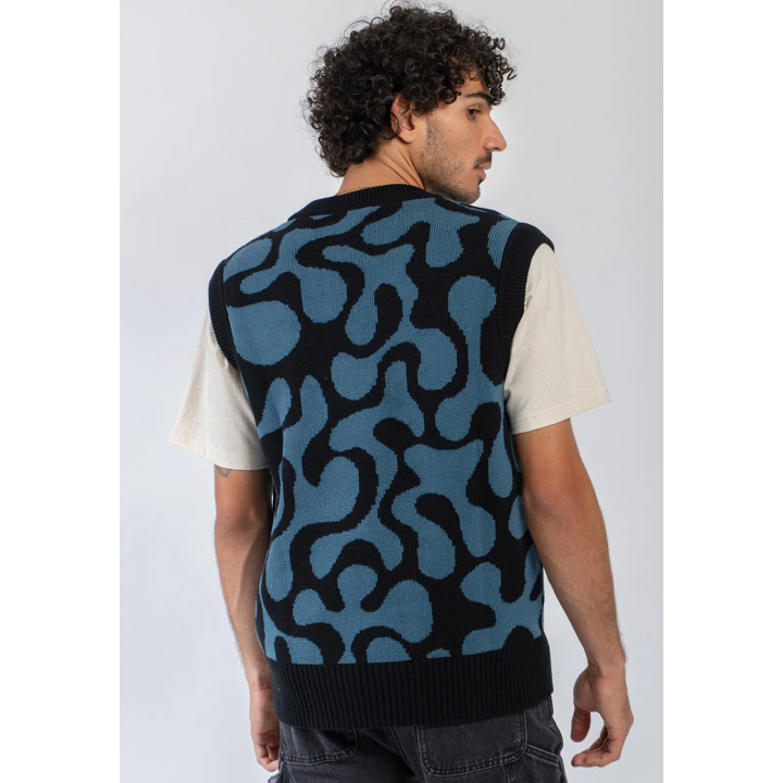 KAOTIKO BAD ROMANCE JACQUARD VEST - AT010-01-1910