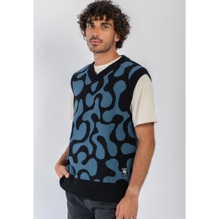 KAOTIKO BAD ROMANCE JACQUARD VEST - AT010-01-1910