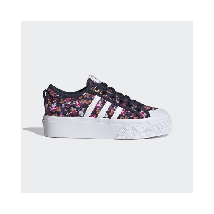 Adidas Originals Nizza Platform Women's Shoes - Floral (FY3671)