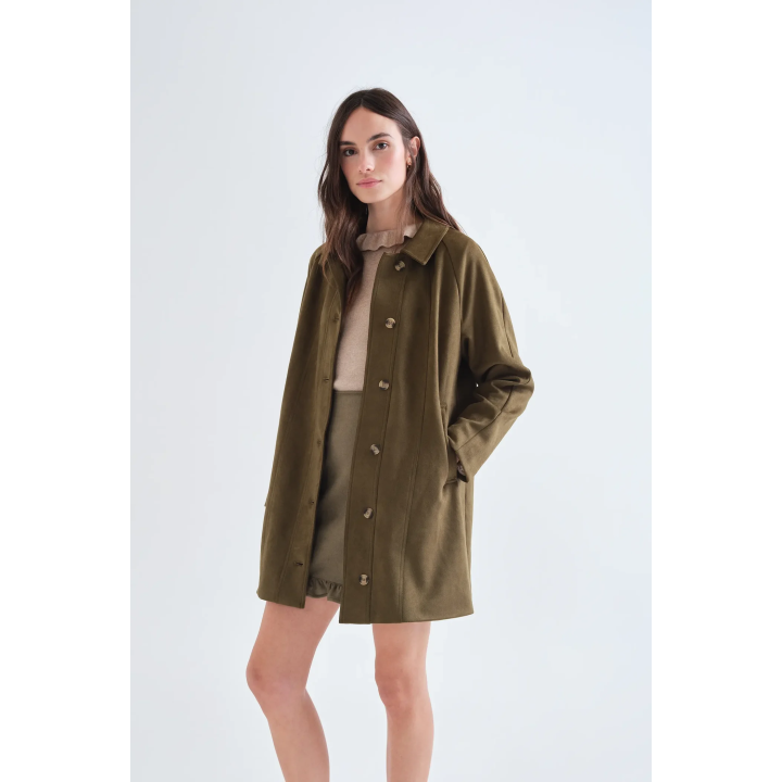Compania Fantastica Green Coat - 63C/11043