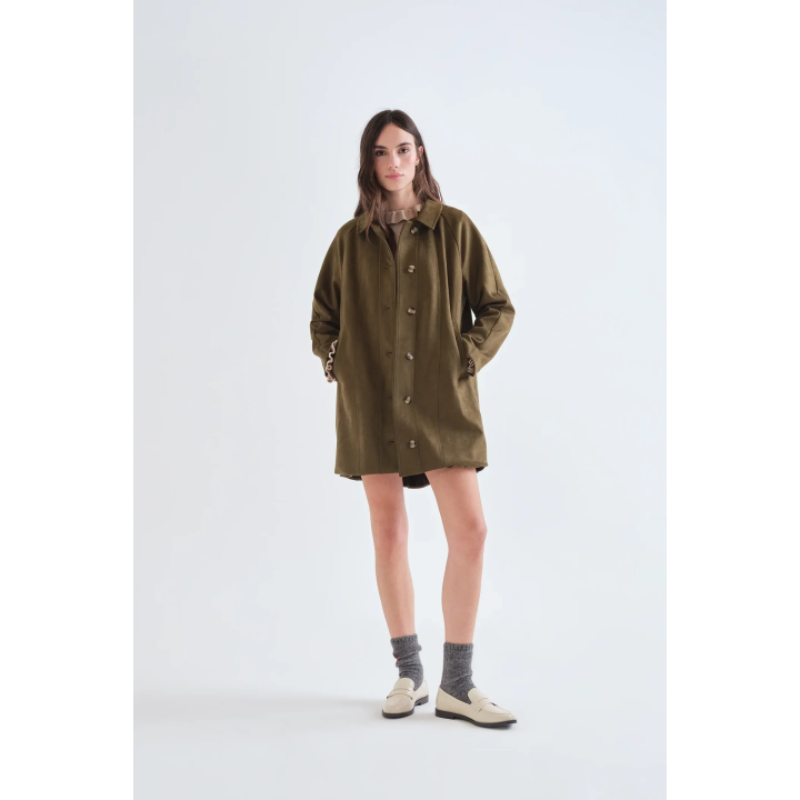 Compania Fantastica Green Coat - 63C/11043