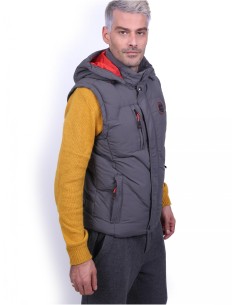 Ανδρικό Αμάνικο Μπουφάν Ice Tech Grey G625 2