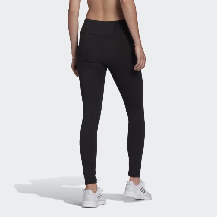 Adidas Loungewear Essentials High-Waisted Logo Leggings Black- GL0633