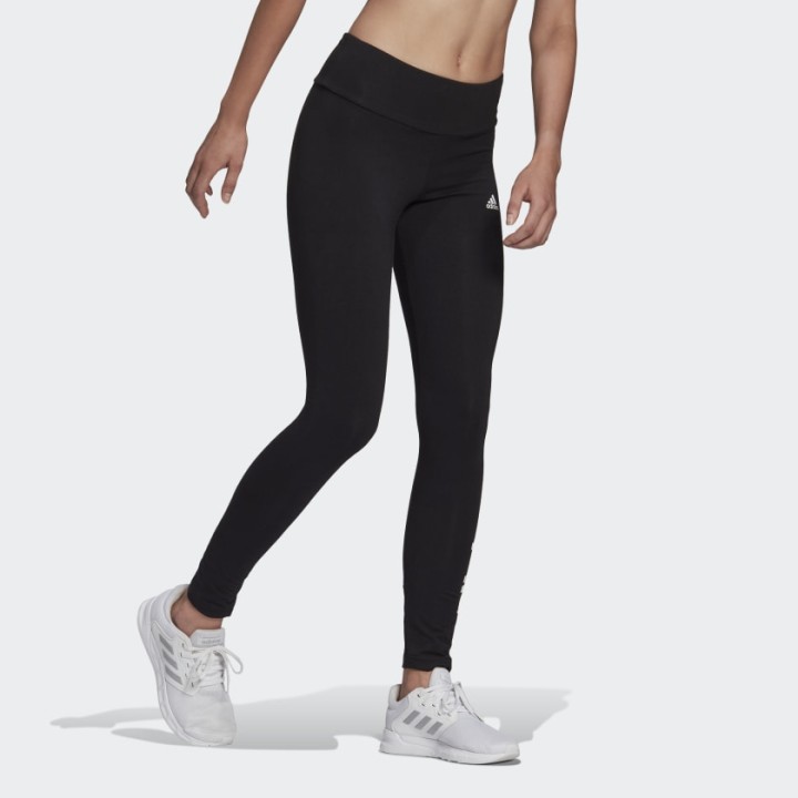 Adidas Loungewear Essentials High-Waisted Logo Leggings Black- GL0633