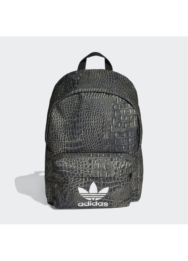 Adidas Originals Croco Print Backpack -Beige Tone/Black (H32372)