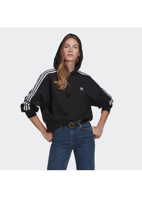 Adidas Originals Adicolor Classics Crop hoodie Black-GN2890