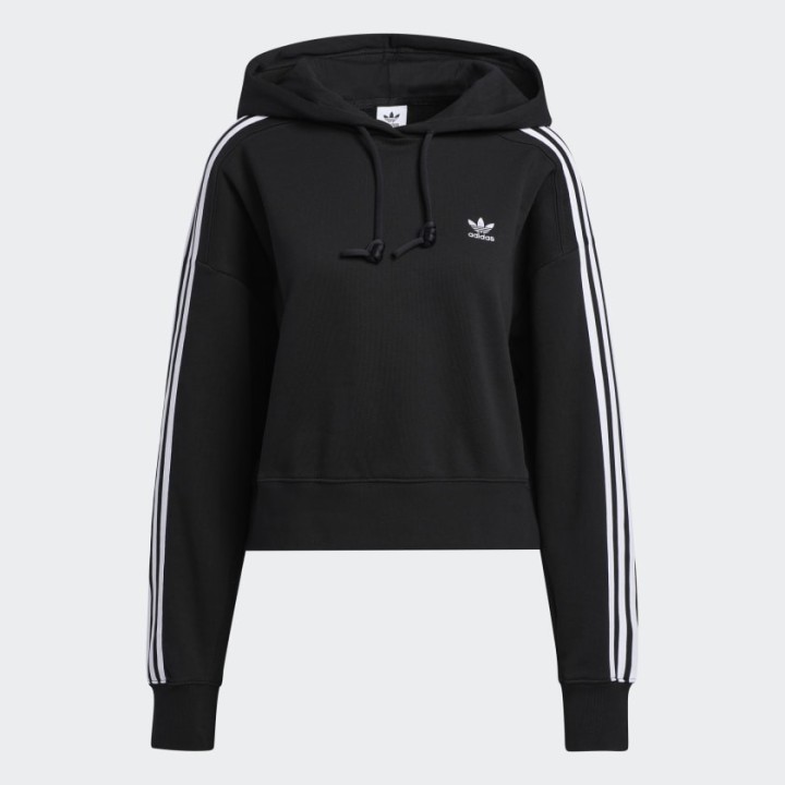 Adidas Originals Adicolor Classics Crop hoodie Black-GN2890