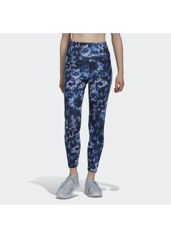 Adidas Originals Aeroready Designed to Move Print 7/8 High-Rise Tights - GS6350