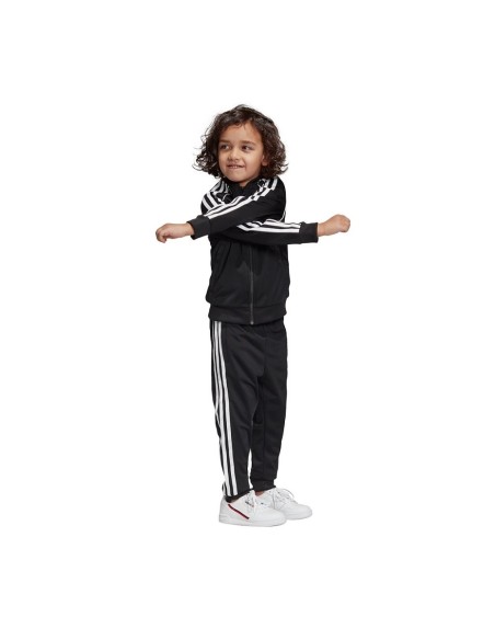 Adidas Originals MensTREFOIL WARM-UP CREW SWEATSHIRT Black  -CW1235