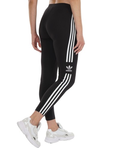 Adidas Originals Womens Trefoil  Tight  Black -DV2636