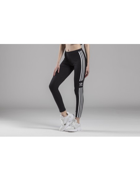 Adidas Originals Womens Trefoil  Tight  Black -DV2636