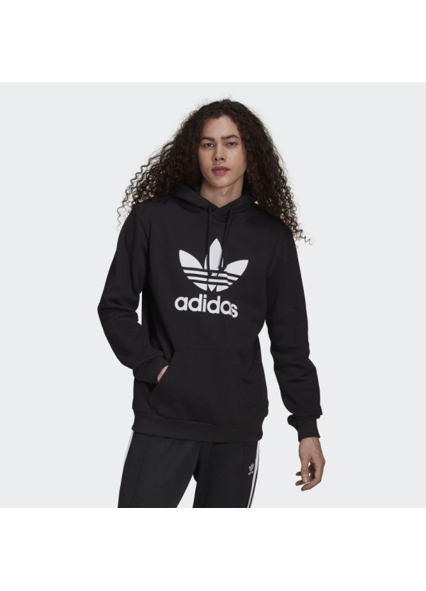 Adidas Originals Adicolor Classics Trefoil Hoodie Black - H06667